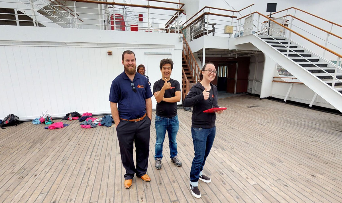FFT technology project aboard the Queen Mary in Long Beach
