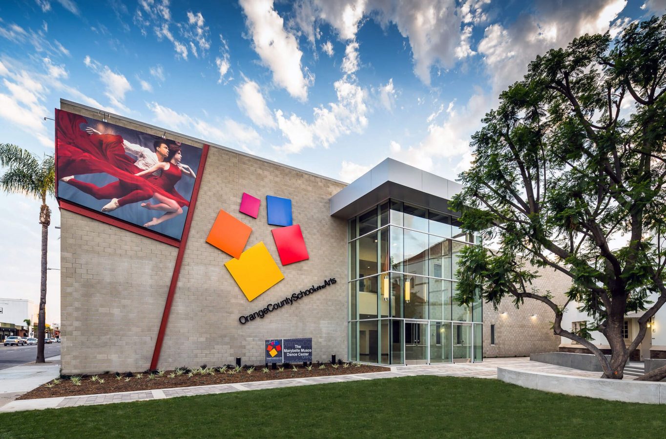 Cat6A and fiber infrastructure work at Orange County School of the Arts